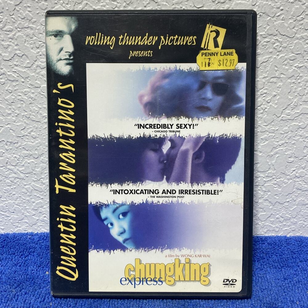 Chungking Express DVD w Insert Brigitte Lin, Takeshi Kaneshiro 1994 Region 1 OOP